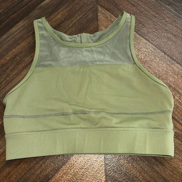 ZYIA Active High Neck Zip Back All Star Sports Bra - Picture 3 of 11